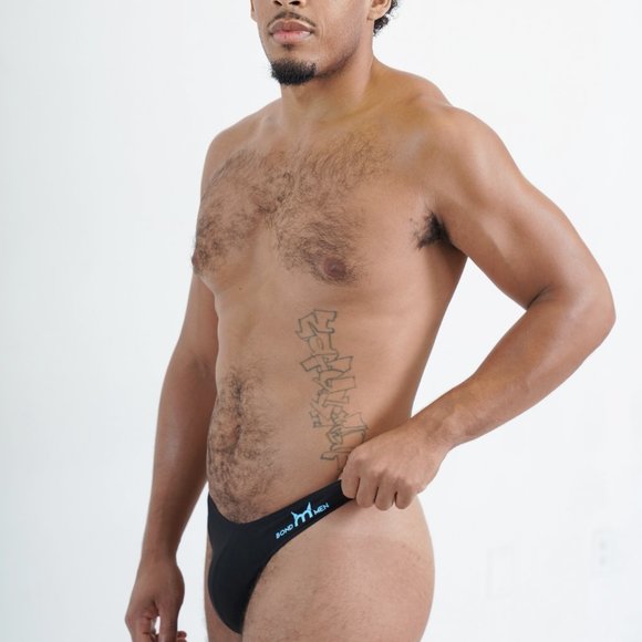 New Cheeky Black G-String Thong S-XL - Picture 2 of 4